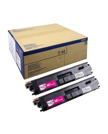 Brother Toner TN-900MTWIN magenta, 6.000 S, Twinpack