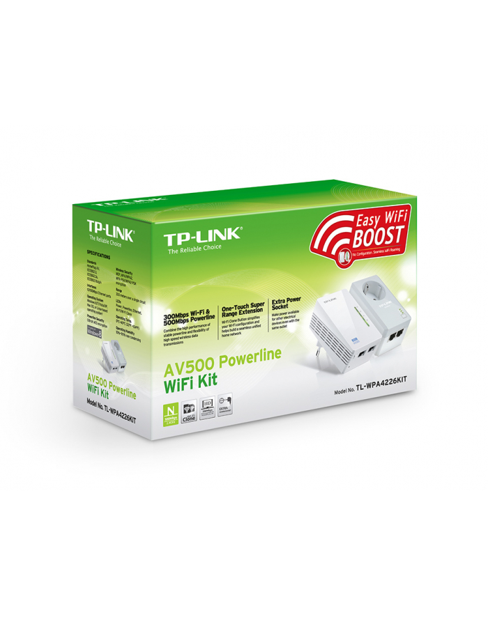 Powerline 500mb TP-Link WPA4226KIT główny