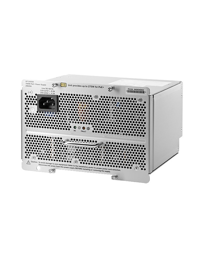 Hewlett-Packard Switch HP ZL2 Power Supply 700W PoE+ główny