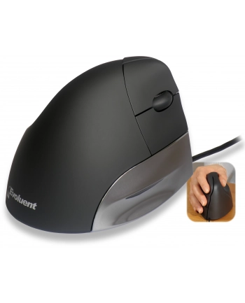 Mysz WL Evoluent Vert.Mouse St., Storm,Right-handed 800-2600dpi