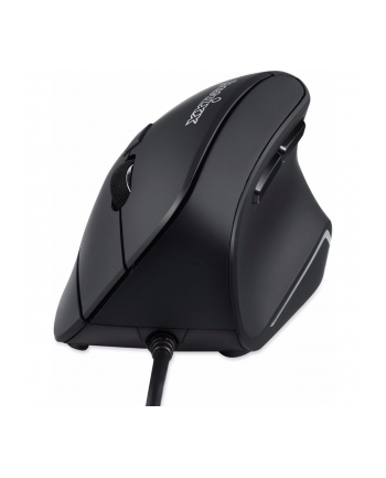 Mysz WL Perixx PERIMICE-515 Ergo, Black, vertical nr 2