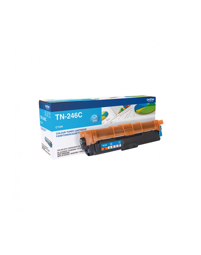 Brother Toner TN-246C Cyan, 2.200S / 3152CDW, -3172CDW główny