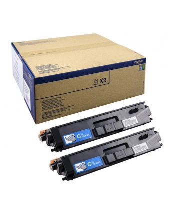 Brother Toner TN-900CTWIN cyan, 6.000 S, Twinpack nr 2