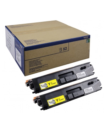 Brother Toner TN-900YTWIN yellow, 6.000 S, Twinpack nr 1