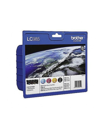 Brother Ink LC-985 Value Pack, B/C/M/Y, Blister nr 2
