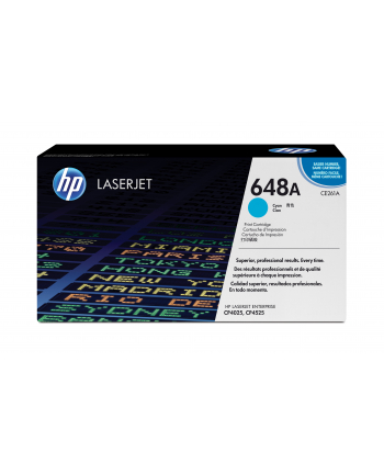 Hewlett-Packard HP Toner Niebieski HP648A=CE261A  11000 str. nr 2