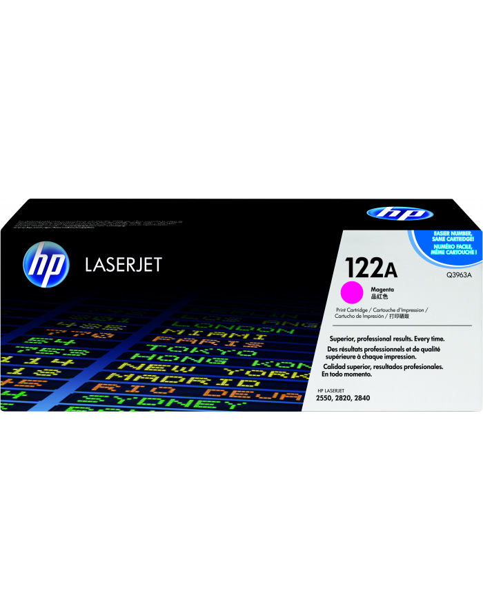 Hewlett-Packard HP Toner Czerwony HP122A=Q3963A  4000 str. główny