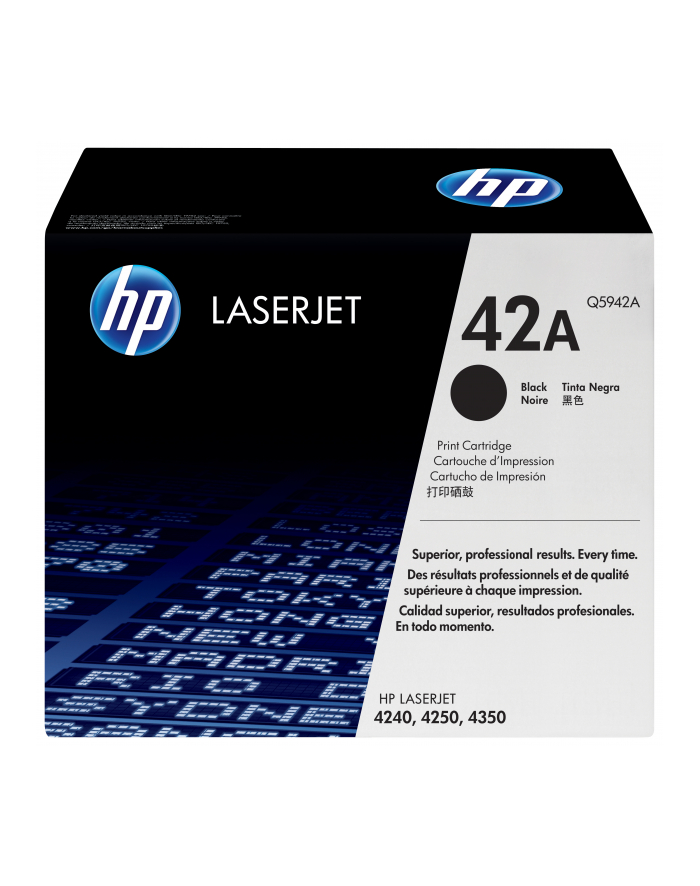 Hewlett-Packard HP Toner Czarny HP42A=Q5942A  10000 str. główny