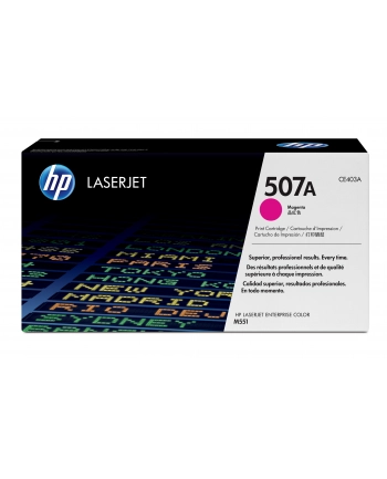 Hewlett-Packard HP Toner Czerwony HP507A=CE403A  6000 str. nr 1