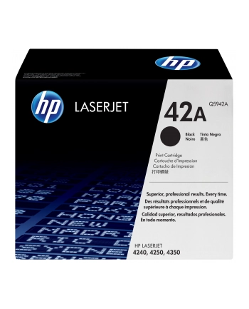 Hewlett-Packard HP Toner Czarny HP42A=Q5942A  10000 str. nr 1