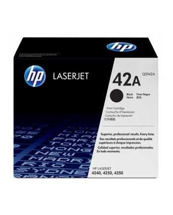Hewlett-Packard HP Toner Czarny HP42A=Q5942A  10000 str. nr 2