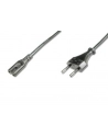 Kabel zasilający Euro (CEE 7/16)/IEC C7, M/Ż 1,8m ASSMANN - nr 1