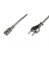 Kabel zasilający Euro (CEE 7/16)/IEC C7, M/Ż 1,8m ASSMANN - nr 2