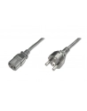 Kabel zasilający Schuko prosty/IEC C13 M/Ż 1,2m ASSMANN - nr 6