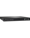 POWER WALKER UPS ON-LINE 1000VA 3 X IEC  USB/RS-232  RACK 19 /1U LCD - nr 29