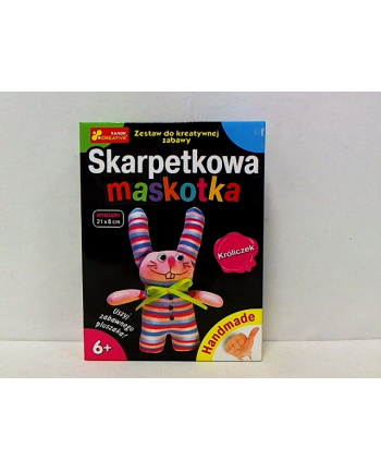 RANOK Skarpetkowa maskotka, króliczek