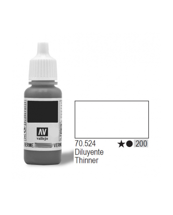 VALLEJO Lakier Nr200 Thinner 17ml