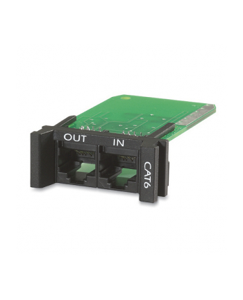 REPLACEABLE, RACKMOUNT, 1U, CAT 6 NETWORK SURGE PROTECTION MODULE