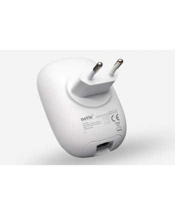 NETIS REPEATER E1+ (WHITE) WIFI B/G/N300 + RJ45  MINI  DO GNIAZDKA 230V