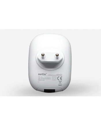 NETIS REPEATER E1+ (WHITE) WIFI B/G/N300 + RJ45  MINI  DO GNIAZDKA 230V