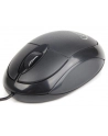 Gembird mysz optyczna USB, 1000 DPI, czarna MUS-U-01 - nr 14