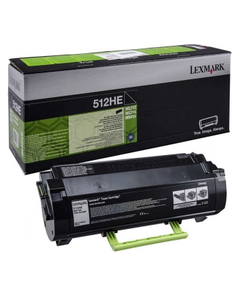 Toner Lexmark 512HE black | korporacyjny | 5000str | MS312dn / MS415dn nr 1