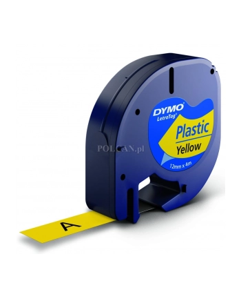 Taśma Dymo LT 12X4 ZÓŁTA