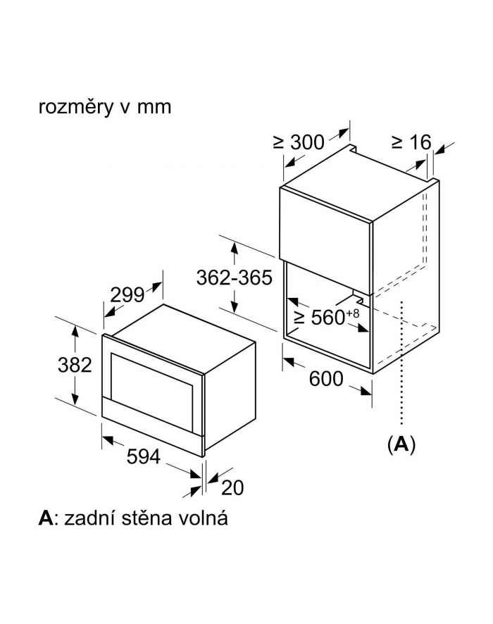 Bosch Simenes Kuchenka mikrofalowa Bosch BFL634GS1 główny