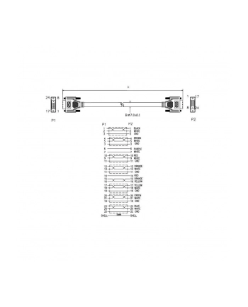 ART KABEL MONITOROWY DVI-D 24+1/DVI-D 24+1 DUAL LINK 1.8M oem nr 2