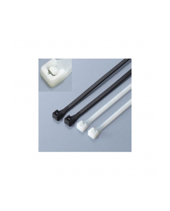 Techly Nylonowe opaski zaciskowe 142 x 3.5mm 100szt czarne