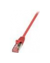 LOGILINK Patchcord Cat.6 S/FTP PIMF PrimeLine 0,5m, czerwony - nr 11