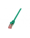 LOGILINK Patchcord Cat.6 S/FTP PIMF PrimeLine 0,5m, zielony - nr 12