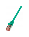 LOGILINK Patchcord Cat.6 S/FTP PIMF PrimeLine 0,5m, zielony - nr 5