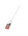 LOGILINK Patchcord Cat.6 S/FTP PIMF PrimeLine 1m, biały - nr 1