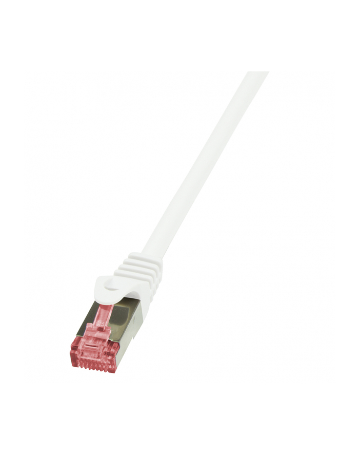 LOGILINK Patchcord Cat.6 S/FTP PIMF PrimeLine 1m, biały główny