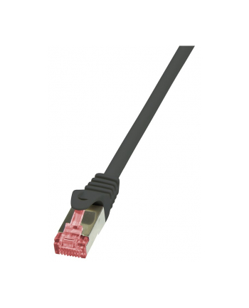 LOGILINK Patchcord Cat.6 S/FTP PIMF PrimeLine 1m, czarny