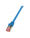 LOGILINK Patchcord Cat.6 S/FTP PIMF PrimeLine 2m, niebieski - nr 6