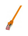 LOGILINK Patchcord Cat.6 S/FTP PIMF PrimeLine 2m, pomarańczowy - nr 6