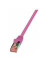 LOGILINK Patchcord Cat.6 S/FTP PIMF PrimeLine 2m, różowy - nr 6