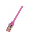 LOGILINK Patchcord Cat.6 S/FTP PIMF PrimeLine 3m, różowy - nr 10