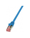 LOGILINK Patchcord Cat.6 S/FTP PIMF PrimeLine 5m, niebieski - nr 17