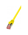 LOGILINK Patchcord Cat.6 S/FTP PIMF PrimeLine 5m, żółty - nr 5