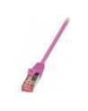LOGILINK Patchcord Cat.6 S/FTP PIMF PrimeLine 5m, różowy - nr 12