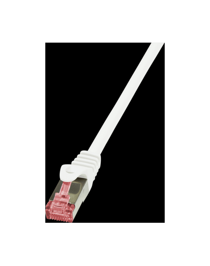 LOGILINK Patchcord Cat.6 S/FTP PIMF PrimeLine 30m, biały główny