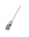 LOGILINK Patchcord Cat.6A 10G S/FTP PIMF PrimeLine 0,5m szary - nr 1