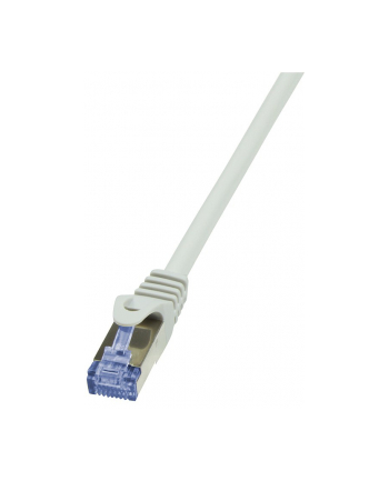 LOGILINK Patchcord Cat.6A 10G S/FTP PIMF PrimeLine 0,5m szary