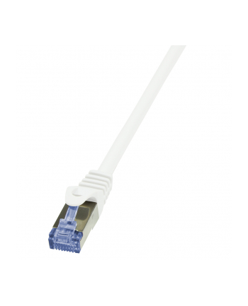 LOGILINK Patchcord Cat.6A 10G S/FTP PIMF PrimeLine 2m biały