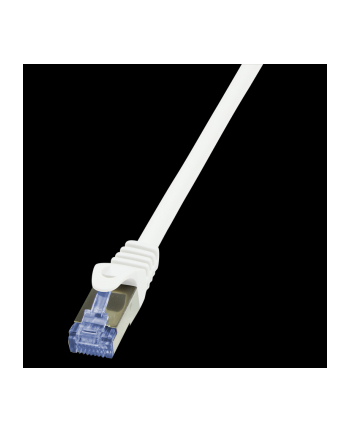 LOGILINK Patchcord Cat.6A 10G S/FTP PIMF PrimeLine 2m biały