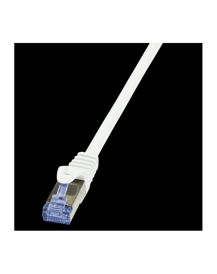 LOGILINK Patchcord Cat.6A 10G S/FTP PIMF PrimeLine 2m biały główny