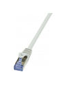 LOGILINK Patchcord Cat.6A 10G S/FTP PIMF PrimeLine 10m szary - nr 6